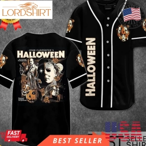 Michael Myers Halloween Costume Out Fit Ideas Horror Baseball Jersey