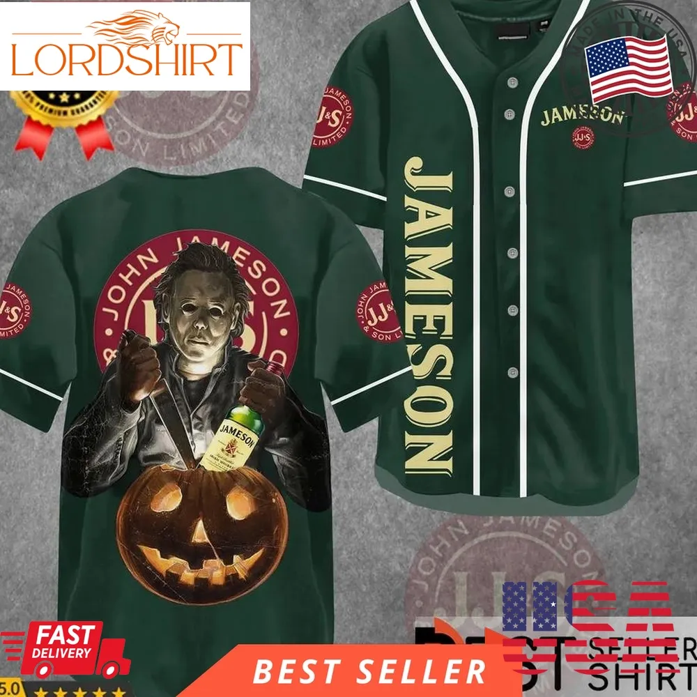 Michael Myers Halloween Costume Out Fit Ideas Horror Jameson Baseball Jersey