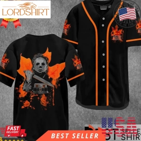 Michael Myers Halloween Costume Out Fit Ideas Horror Kill Halloween Baseball Jersey