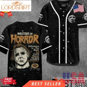 Michael Myers Halloween Costume Out Fit Ideas Master Horror Baseball Jersey