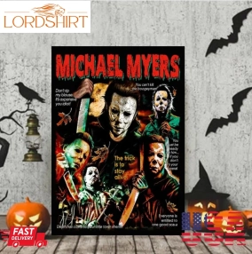 Michael Myers Halloween Poster Canvas, Michael Myers Halloween The Night He Came Home Poster, Michael Myers Canvas, Horror Movies Decor