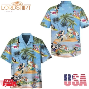 Mickey Mouse  Friends Summer Time Hawaiian Shirt Hawaiian Shirt