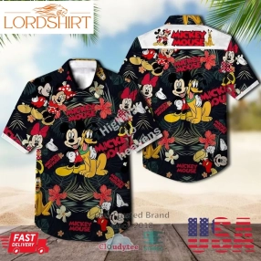 Mickey Mouse My Friends Casual Hawaiian Shirt