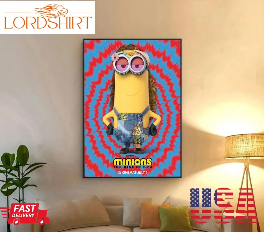 Minions 2 Movies Poster, Minions The Rise Of Gru Poster, Minion 2