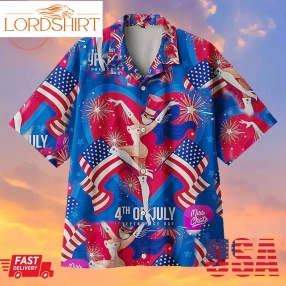 Miss Chatz 4Th Of July Independence Day Hawaiian Shirt