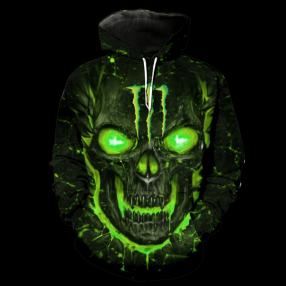 Monster Energy Lava Skull Men And Women 3D Full Printing Hoodie And Zip Hoodie Monster Energy Lava Skull 3D Full Printing Shirt Monster Energy 3D All Over Printed Shirt