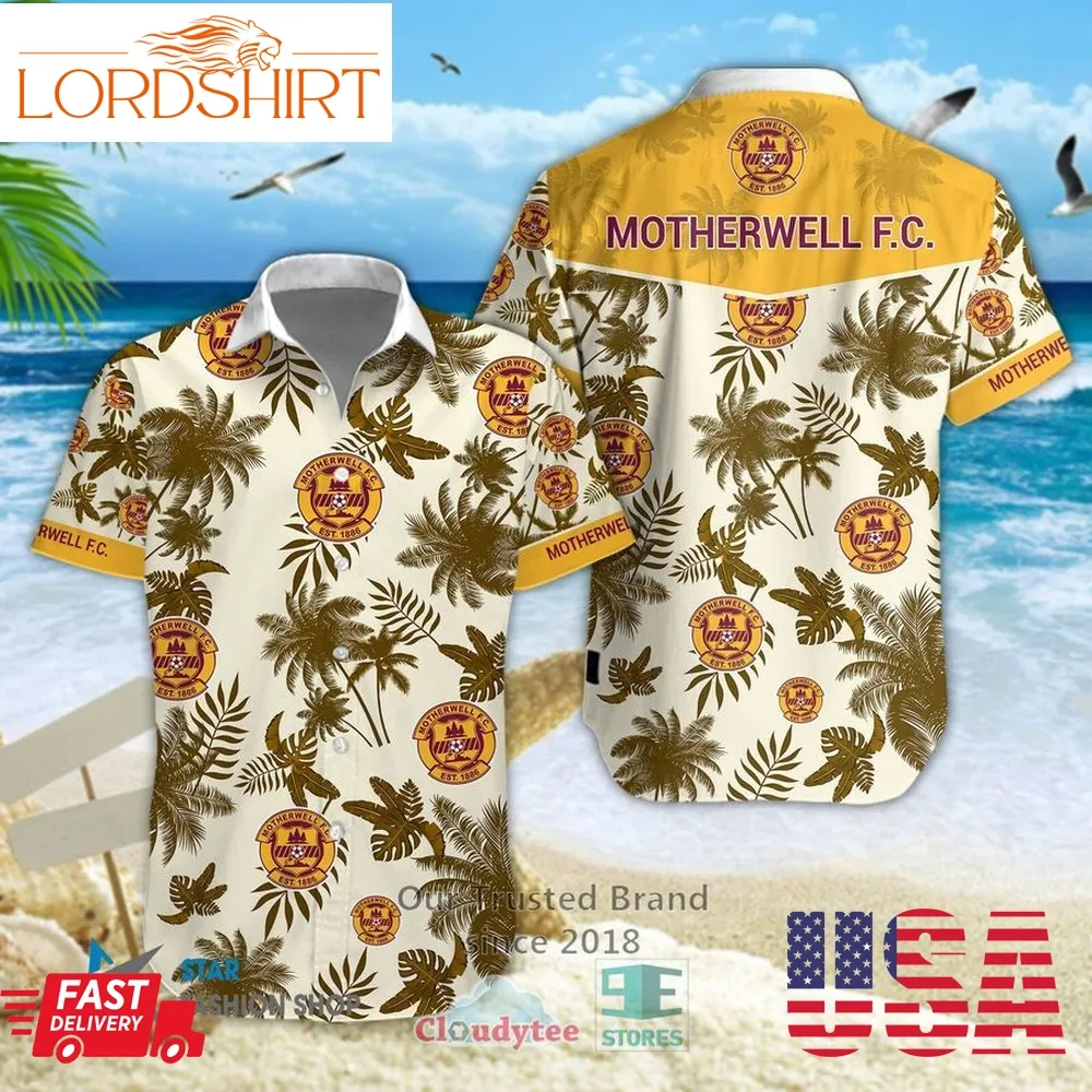 Motherwell Fc Hawaiian Shirt, Shorts