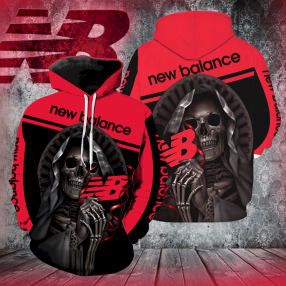 New Balance Skull New All Over Print V1249 Hoodie