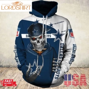 Nfl Dallas Cowboys Skull Men And Women 3D Full Printing Hoodie Shirt Nfl Dallas Cowboys Skull 3D Full Printing Shirt Dallas Cowboys 3D All Over Printed Shirt