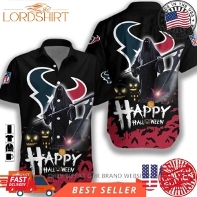 Nfl Houston Texans Happy Halloween Hawaiian Shirt