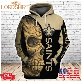 Nfl New Orleans Saints Tribal Skull Men And Women 3D Full Printing Hoodie Zip Hoodie Nfl New Orleans Saints 3D Full Printing Shirt New Orleans Saints 3D Hoodie Shirt