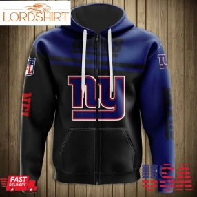 Nfl New York Giants Skull Men And Women 3D Full Printing Zip Up Hoodie And Hoodie New York Giants 3D Full Printing Shirt For Fans New York Giants 3D Hoodie Shirt