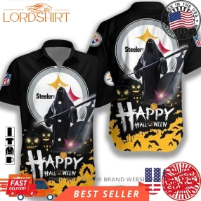 Nfl Pittsburgh Steelers Happy Halloween Hawaiian Shirt