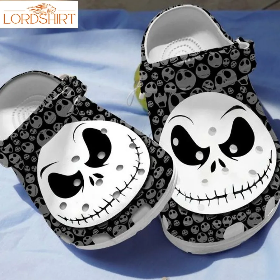 Nightmare Before Christmas Jack Skellington Adults Kids Crocs Halloweener