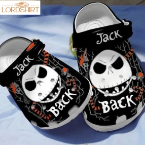 Nightmare Jack Is Back Crocs Crocband Clog Comfortable Water Shoes Halloweener