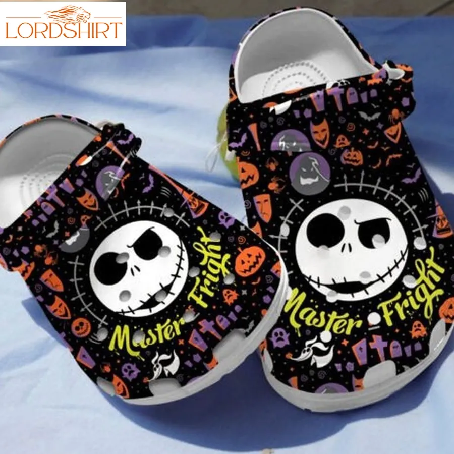 Nightmare Jack Master Of Fright Halloween Crocs Crocband Clog Comfortable Water Shoes Halloweener