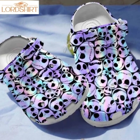 Nightmare Packed Jack Clogs Crocs Shoes Gifts For Friends Men Women   Pjack216 Halloweener