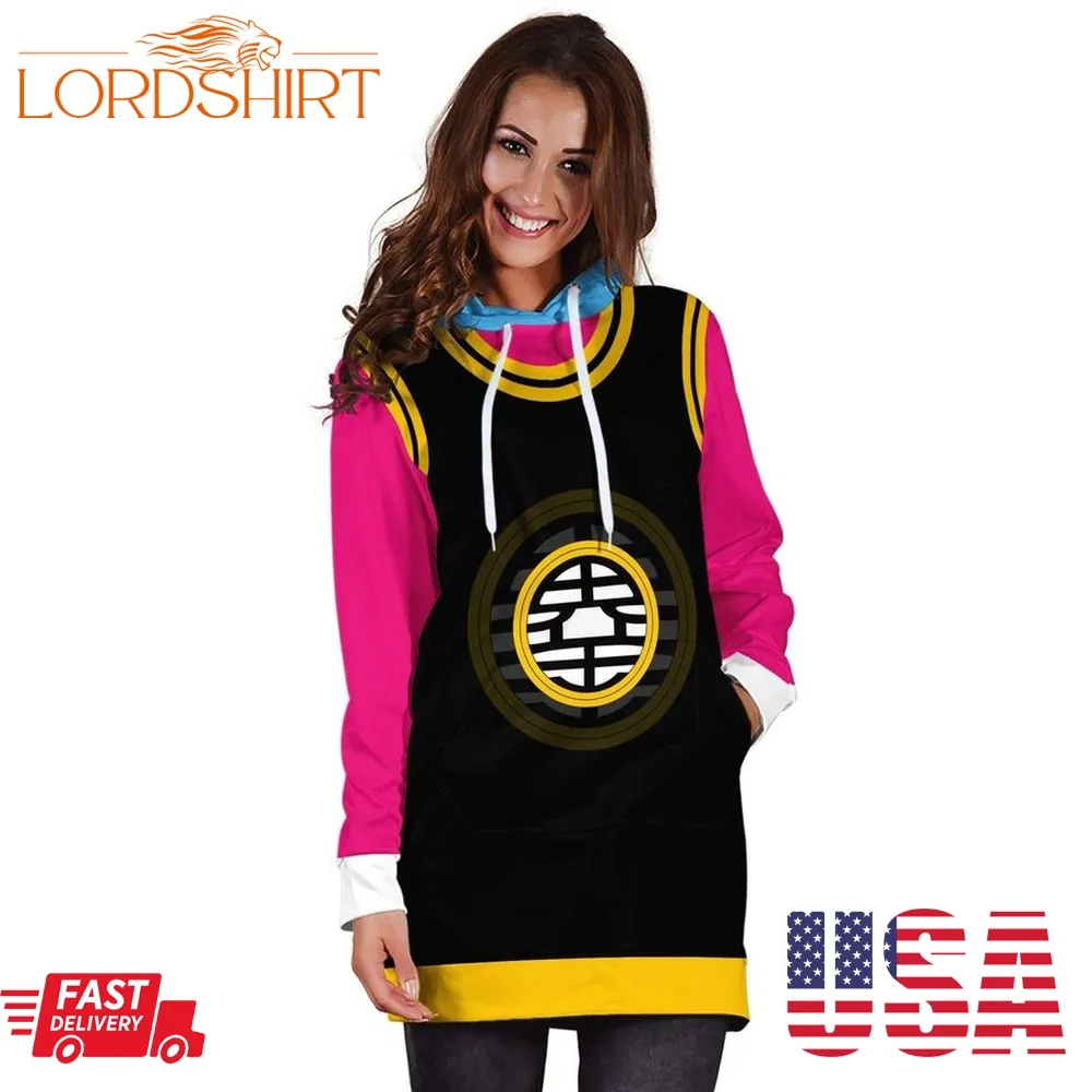 North King Kai Custom Dragon Ball Anime Cosplay Customes Women Hoodie Dress