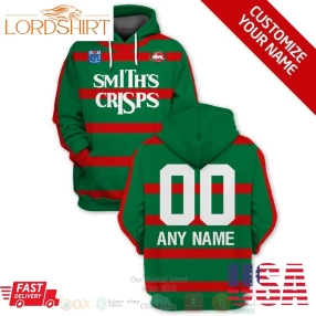 Nrl South Sydney Rabbitohs, Smiths Crisps Personalized 3D Hoodie, Shirt