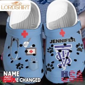 Nurse Crocs   Love Nurse Personalized Doctor Best Gift For Registered Ideas Symbol Crocs Clog Shoes