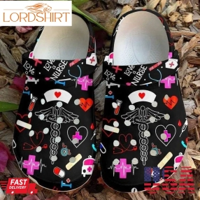 Nurse Enjoy Lifeymbol Crocs Crocband Clog