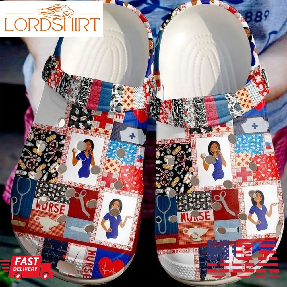 Nurse Is Life Sku 1681 Crocs Clog Shoes