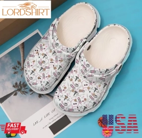 Nurse Pattern Sku 1686 Crocs Clog Shoes