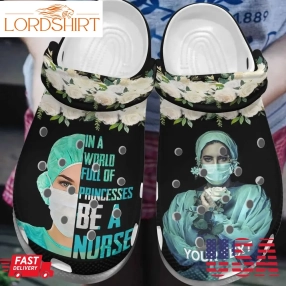 Nurse Personalized Clog Custom Crocs Comfortablefashion Style Comfortable For Women Men Kid Print 3D Be A Nurse