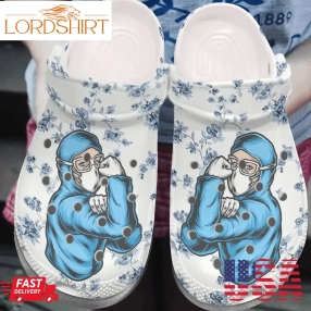 Nurse Personalized Clog Custom Crocs Comfortablefashion Style Comfortable For Women Men Kid Print 3D Be Strong