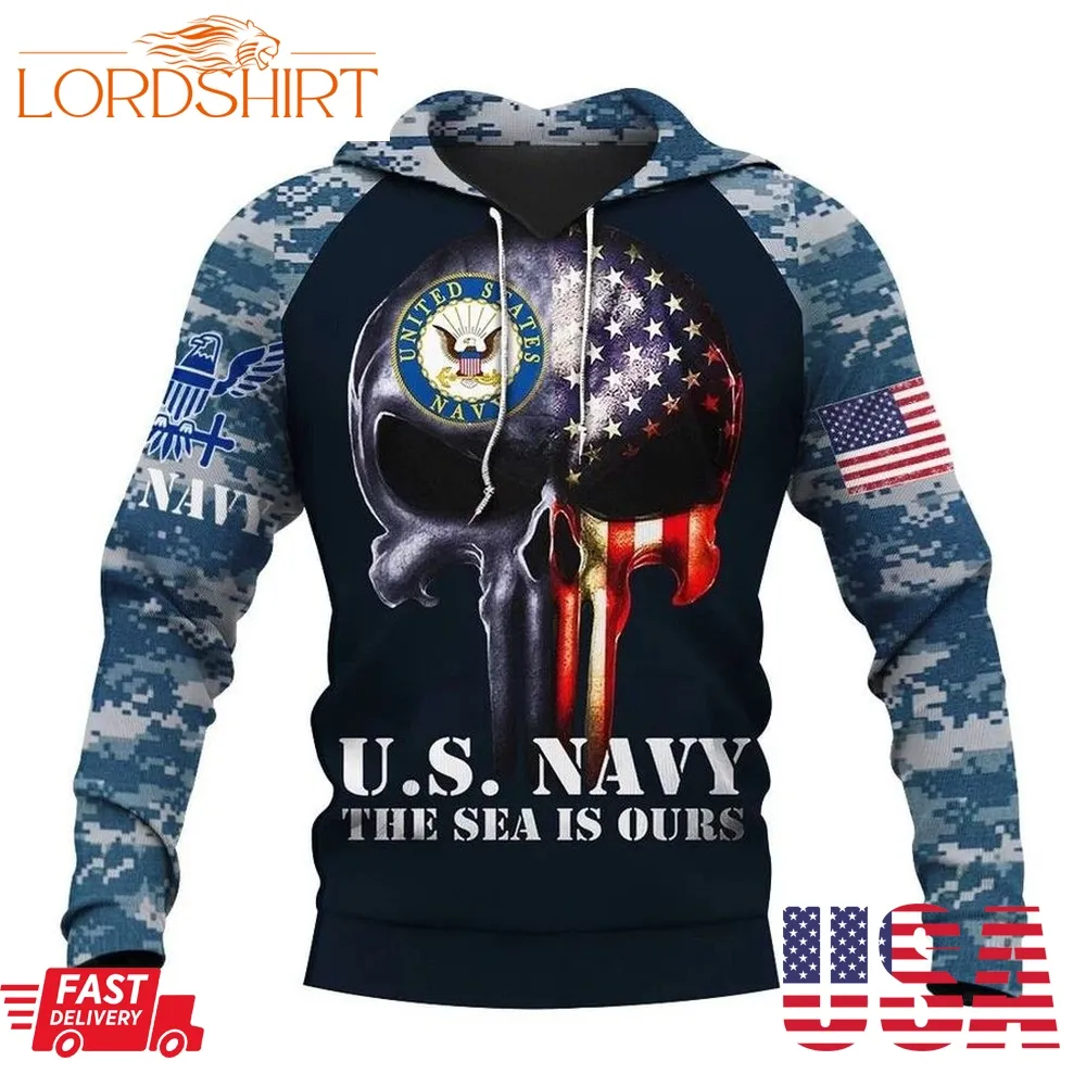 Official Usnavy Veteran Pullover Hoodiecustom Patroitic Flag Punisher Skull 3D Hoodie For Men For Women All Over Printed Hoodie Shirt 2020