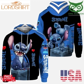 Ohana Means Family Stitch Love 3D All Over Print Shirts