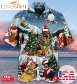 Order Christmas Dogs Authentic Hawaiian Shirt 2023