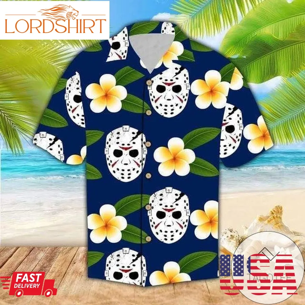 Order Jackson Voorhees Horror Halloween Hawaiian Aloha Shirts