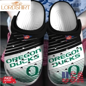 Oregon Ducks Football Crocs Crocband Clog Comfortable Water Shoes