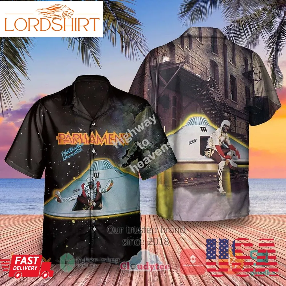 Parliament Mothership Connection Album Hawaiian Shirt