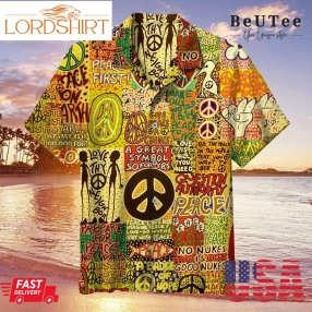 Peace Love Of Brotherhood Man Revolution Hawaiian Shirt