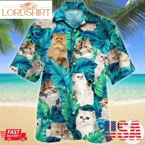 Persian Cat Lovers Gift Hawaiian Shirt