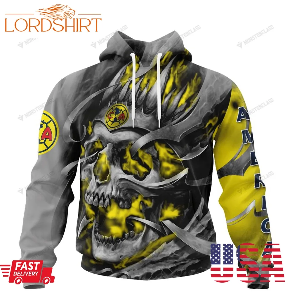 Personalized America Custom Skull Jersey Hoodie, Shirt