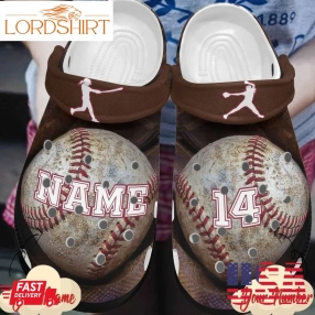 Personalized Crocs Baseball,  Fashion Style Print 3D Ball In Glove For Women, Men, Kid