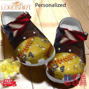 Personalized Crocs Softball, Fashion Style Print 3D Softball Lovers 16 For Women, Men, Kid