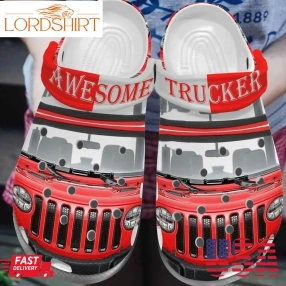 Personalized Crocs Trucker,  Fashion Style Print 3D Awesome Trucker For Women, Men, Kid