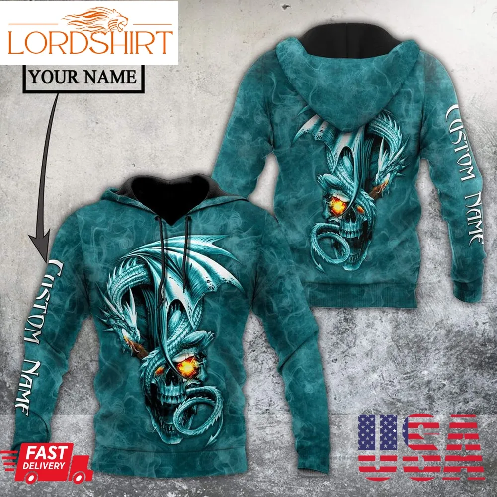 Personalized Dragon 3D Hoodie Shirt For Men And Women