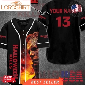 Personalized Halloween Kills Michael Myers Baseball Jersey