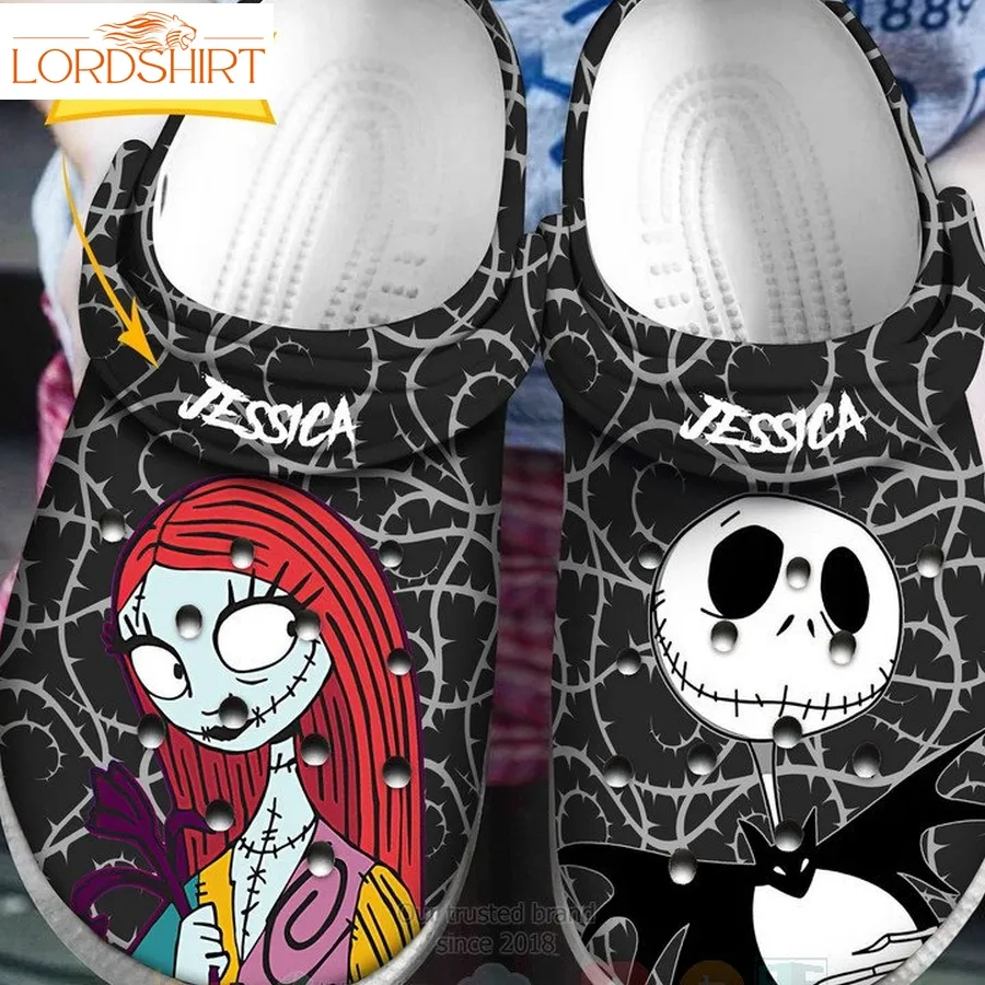 Personalized Jack And Sally Custom Name Halloweener