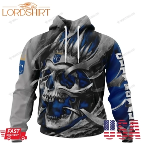 Personalized Kansas City Royals Custom Skull Jersey Hoodie, Shirt