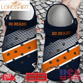 Personalized Name And Logo Football Team Theme Song Crocs Clog Shoes