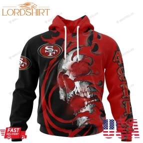 Personalized San Francisco 49Ers Japanese Style Skull Custom Jersey 3D Shirt, Hoodie