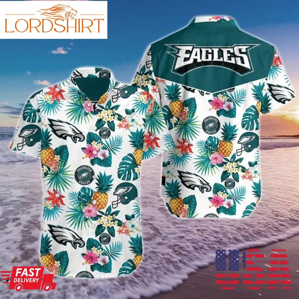 Philadelphia Eagles Football Sports Hawaiian Shirt