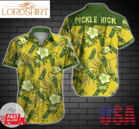 Pickle Rick Hawaiian Shirt