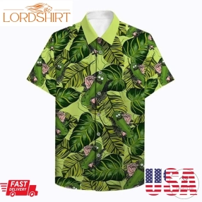 Pickle Rick Tropical Hawaiian Shirt